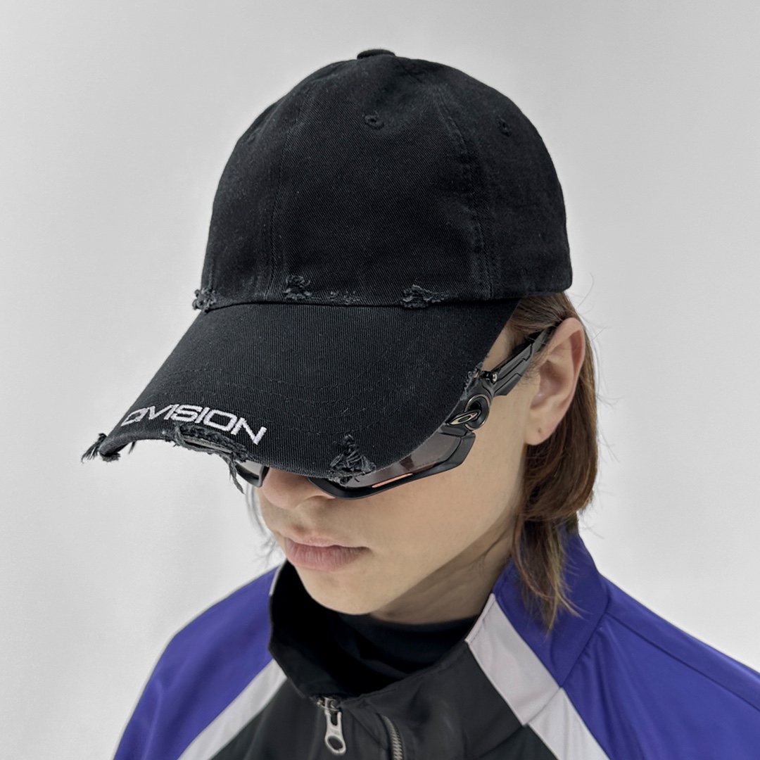 Civision by CSC Distressed Plain Cap, Civision by CSC Interval Shell Track Jacket Ver.2 Blue 착용 스타일 - 1