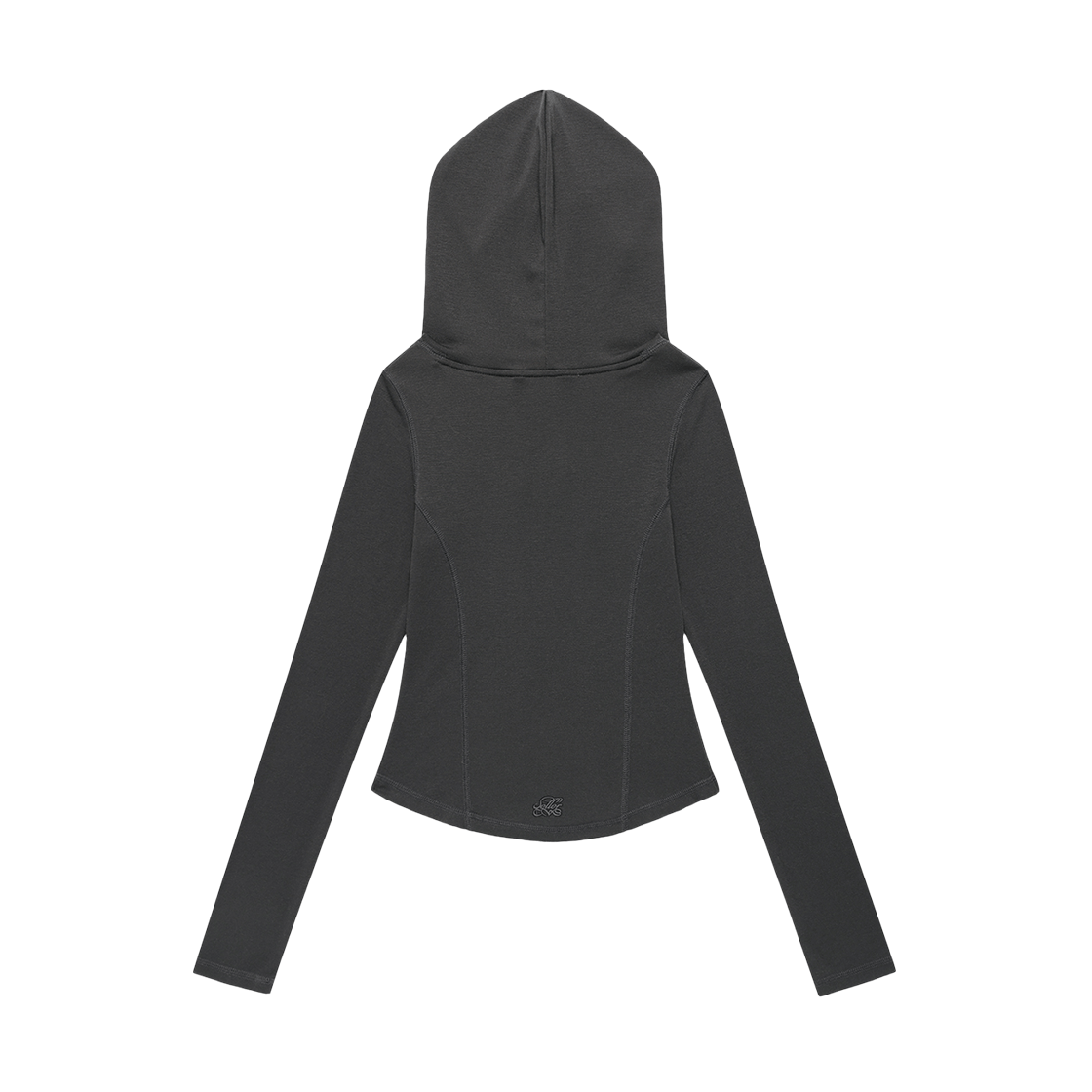 카비시 W 슬림 라인 후디 차콜(CAVISH W Slim Line Hoodie Charcoal) - 2