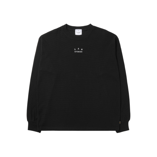 【IAB STUDIO】 IAB Studio Long Sleeve Black - 23FW 아이앱 스튜디오 롱슬리브 블랙 - 23FW | IAB Studio | KREAM