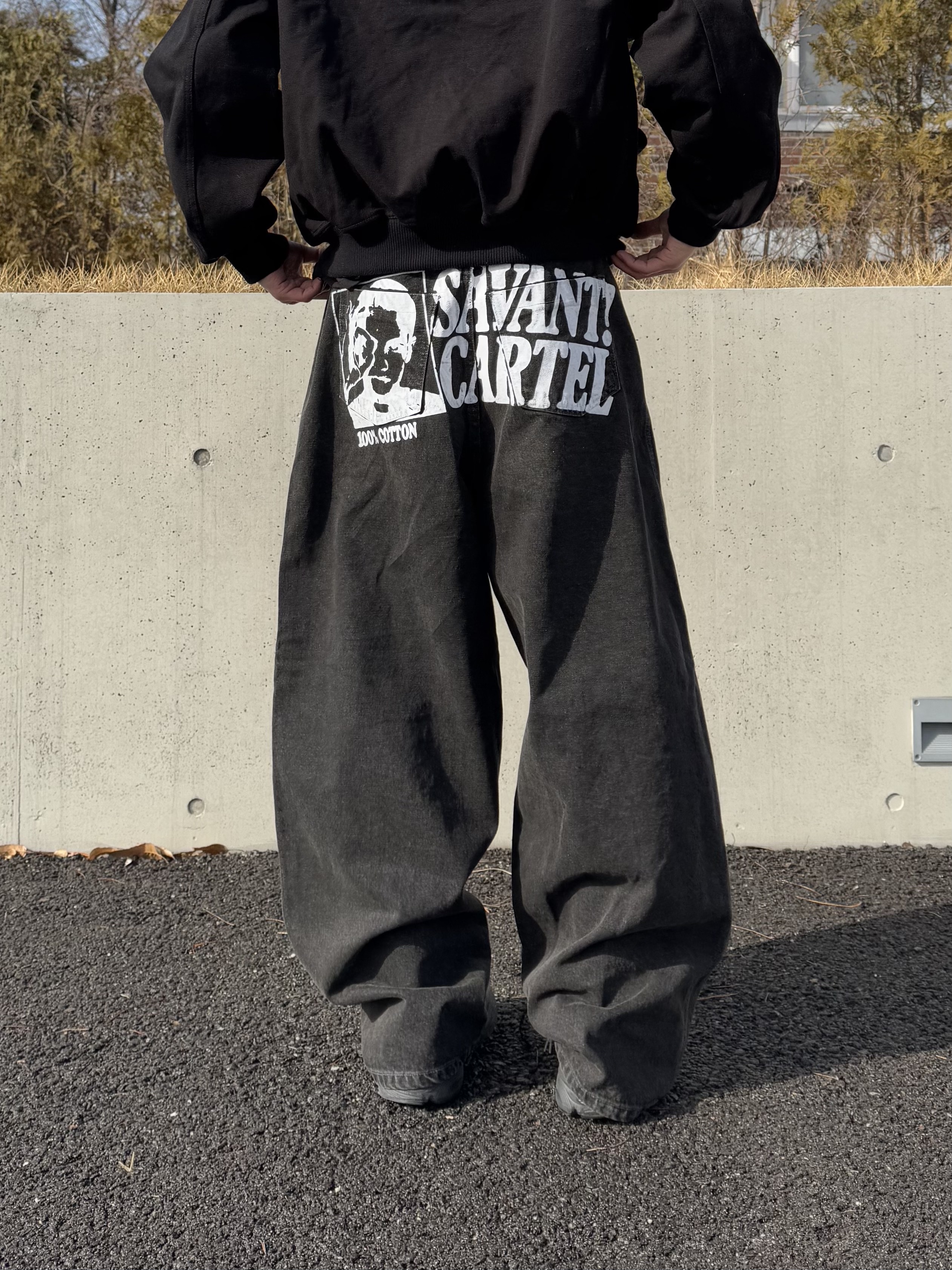 Asics x Andersson Bell Gel-1090 Black Silver 착용 스타일 - 4