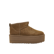 (W) UGG Classic Ultra Mini Platform Boots Chestnut