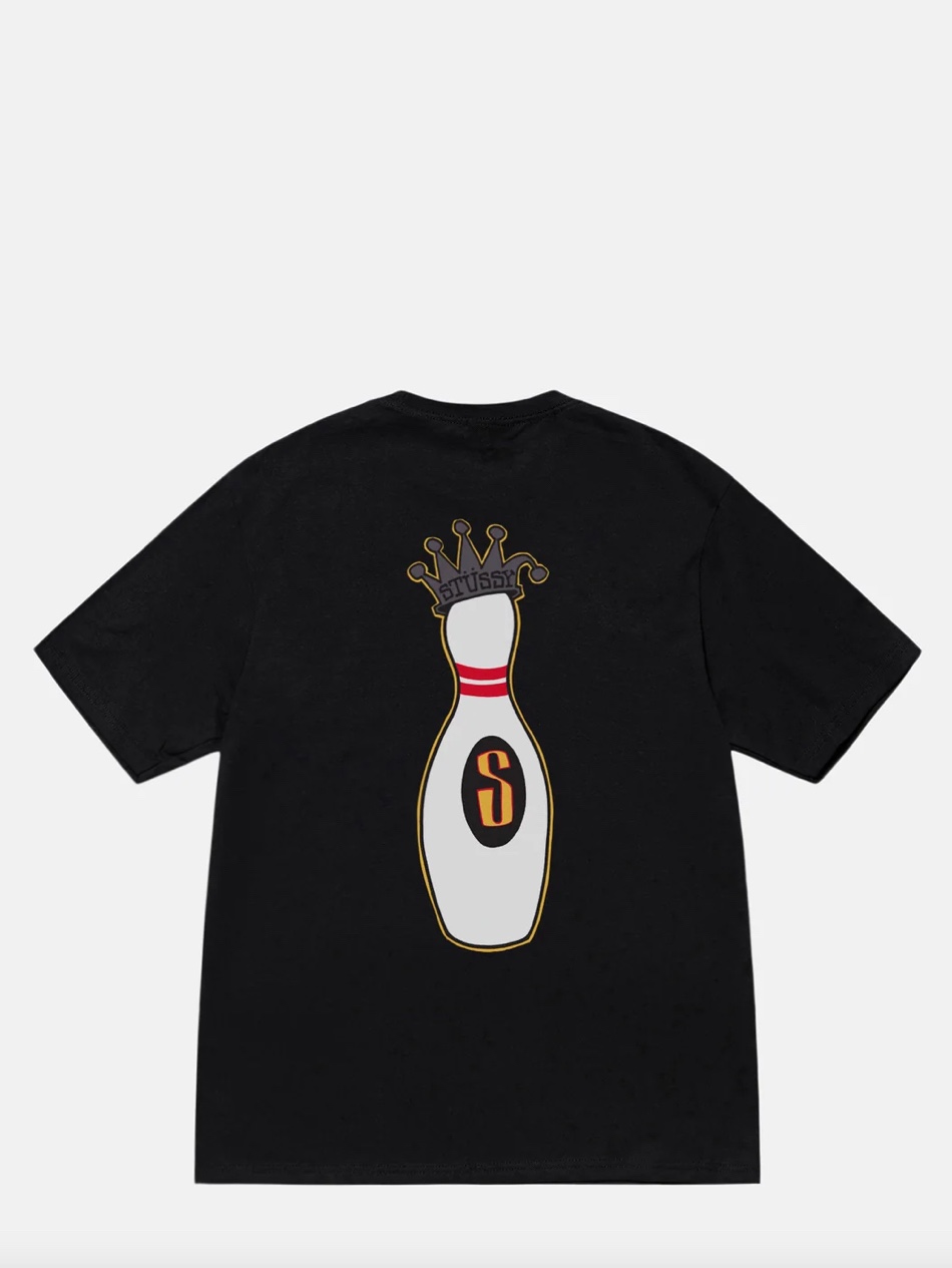 Stussy Kingpin T-Shirt Black, Stussy Kingpin T-Shirt White 착용 스타일 - 6