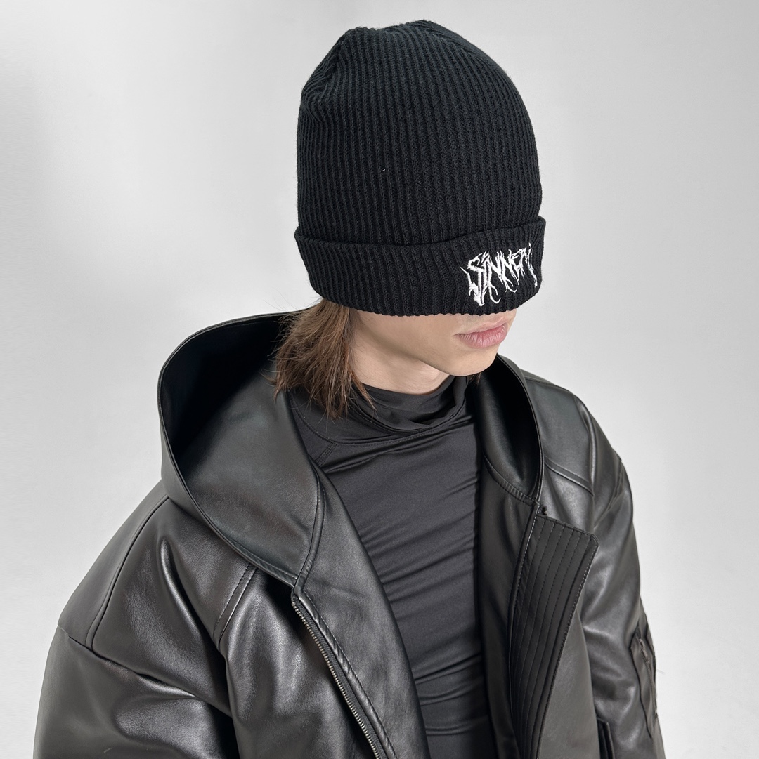 Civision by CSC Sinners Cap, Civision by CSC Artificial Leather Bomber Jacket Black 착용 스타일 - 2