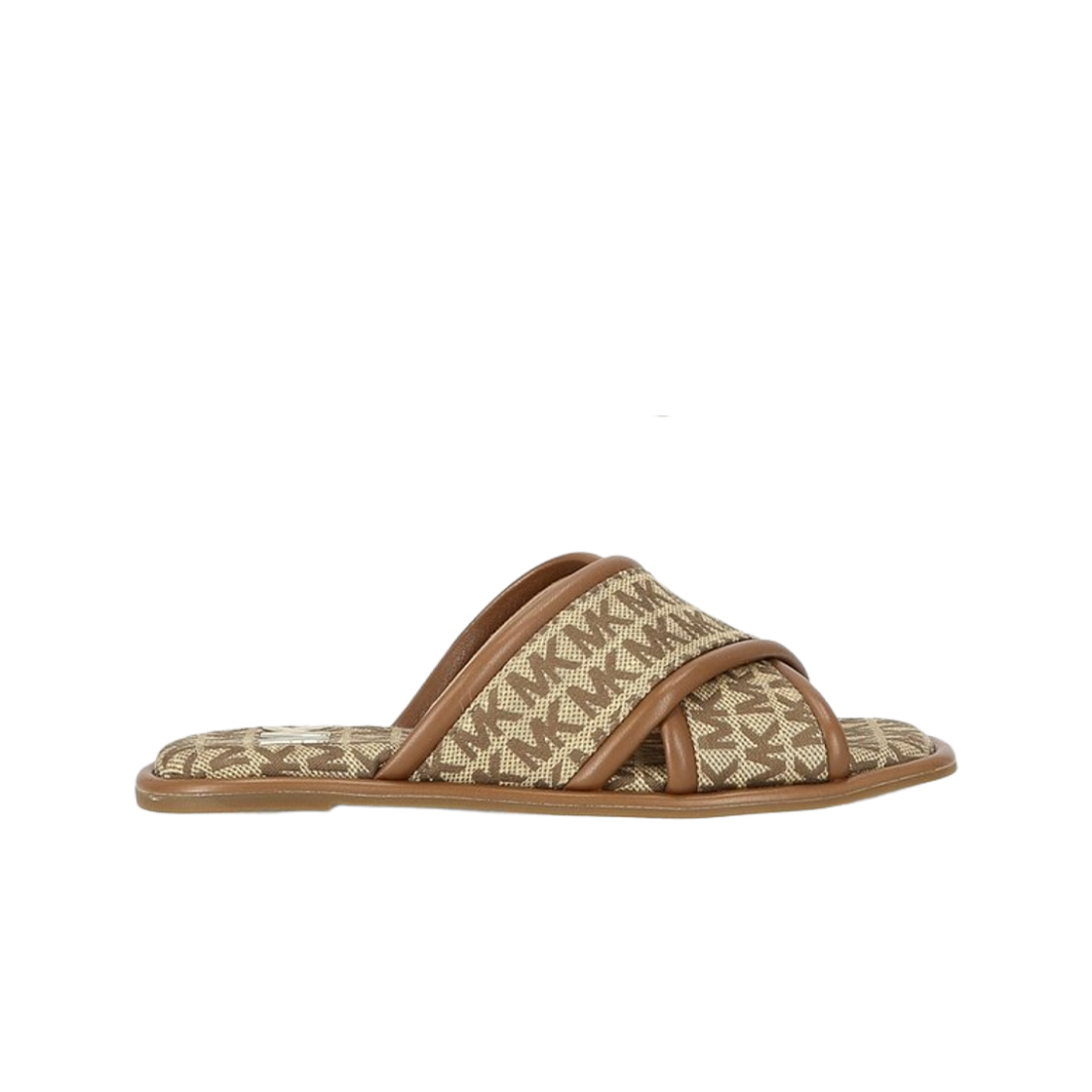 40S2GDFP1Y015 (W) Michael Kors Gideon Mule Beige Ebony