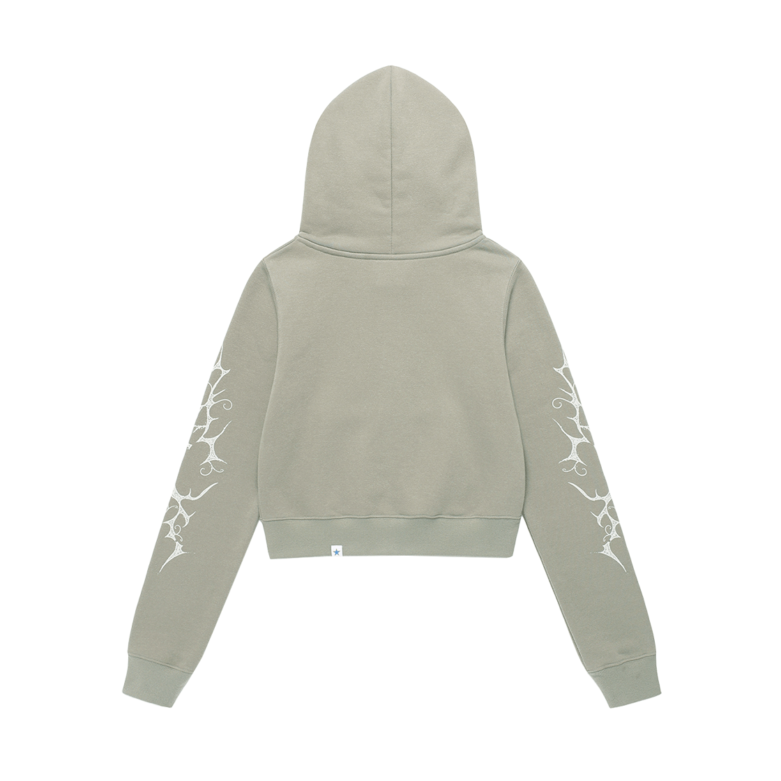 카비시 W 스템 집업 후디 카키(CAVISH W Stem Zip Up Hoodie Khaki) - 2