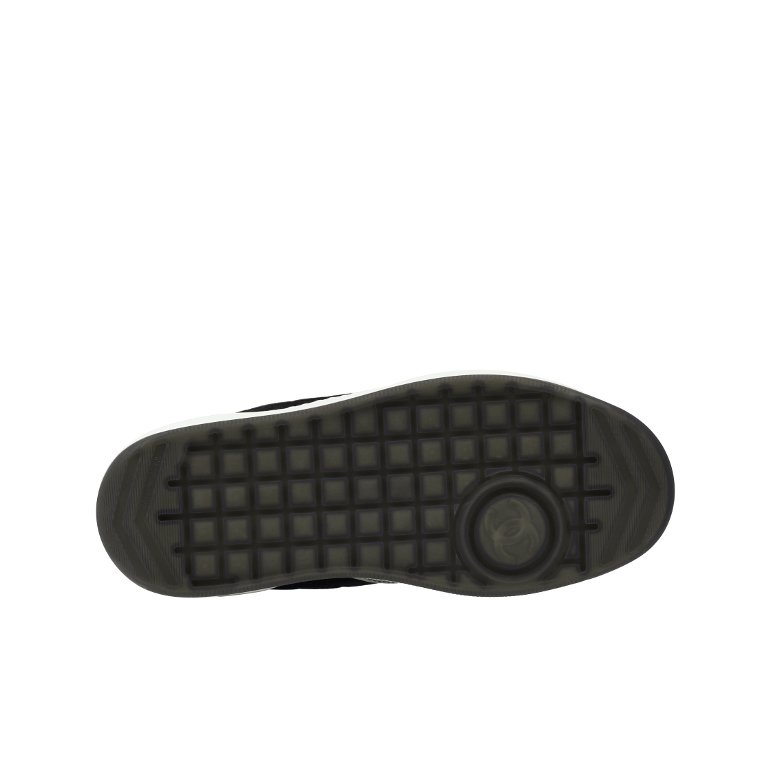 (W) 샤넬 스니커즈 패브릭 스웨이드 카프스킨 & 블랙 화이트((W) Chanel Sneakers Fabric Suede Calfskin & Black White) - 2