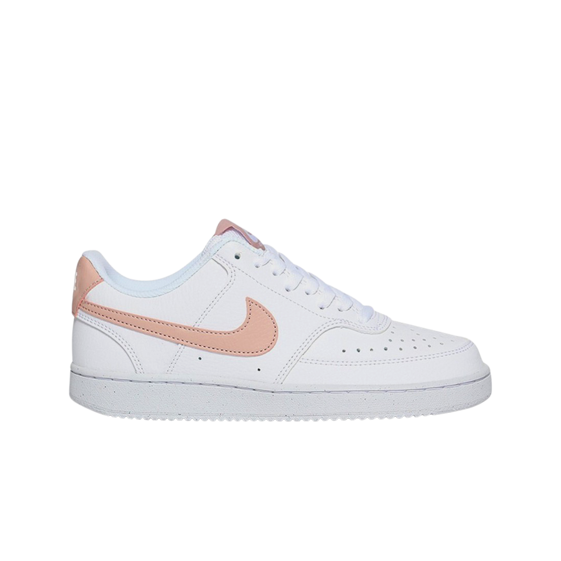 (W) 나이키 코트 비전 로우 넥스트 네이쳐 화이트 핑크 옥스포드((W) Nike Court Vision Low Next Nature White Pink Oxford) - 1