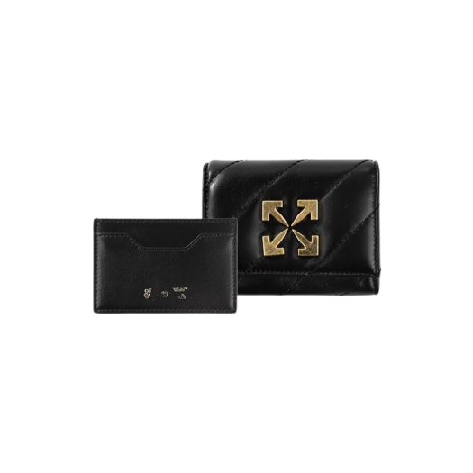 Off-White Jackhammer 2 Pieces Card Wallet Black