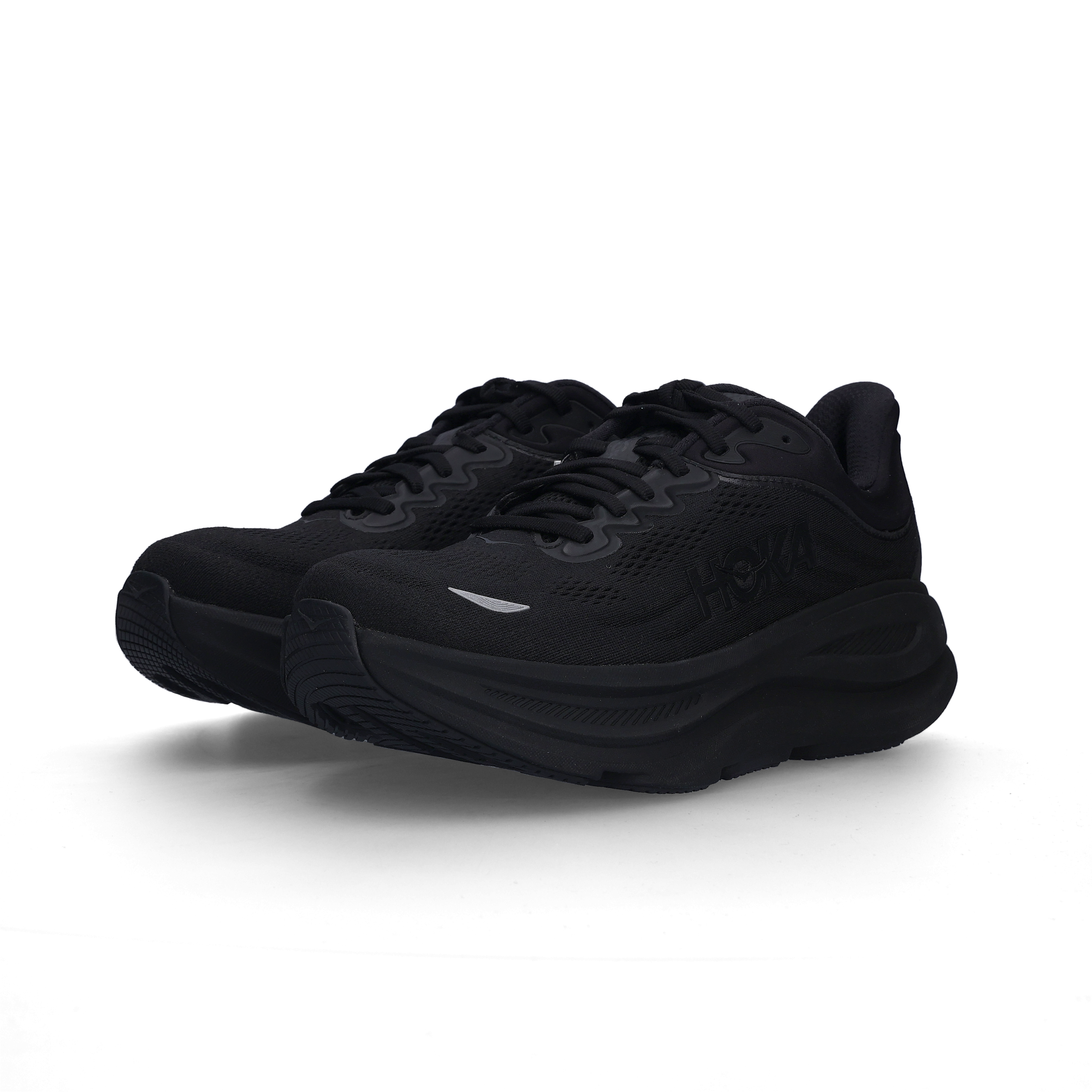 호카 본디 9 블랙 - 와이드(Hoka Bondi 9 Black - Wide)