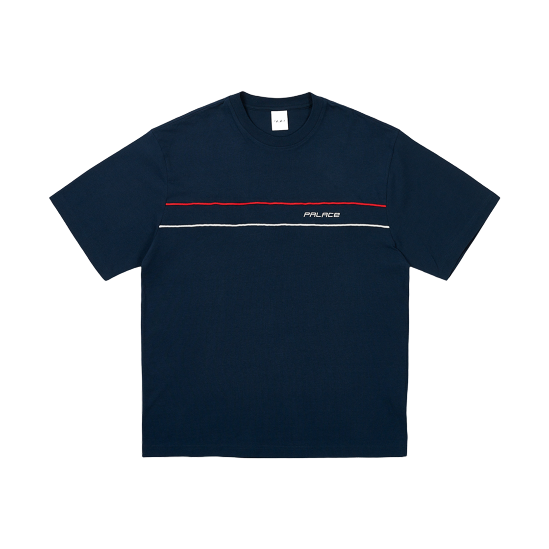 - Palace Piped Panel T-Shirt Navy - 25SS