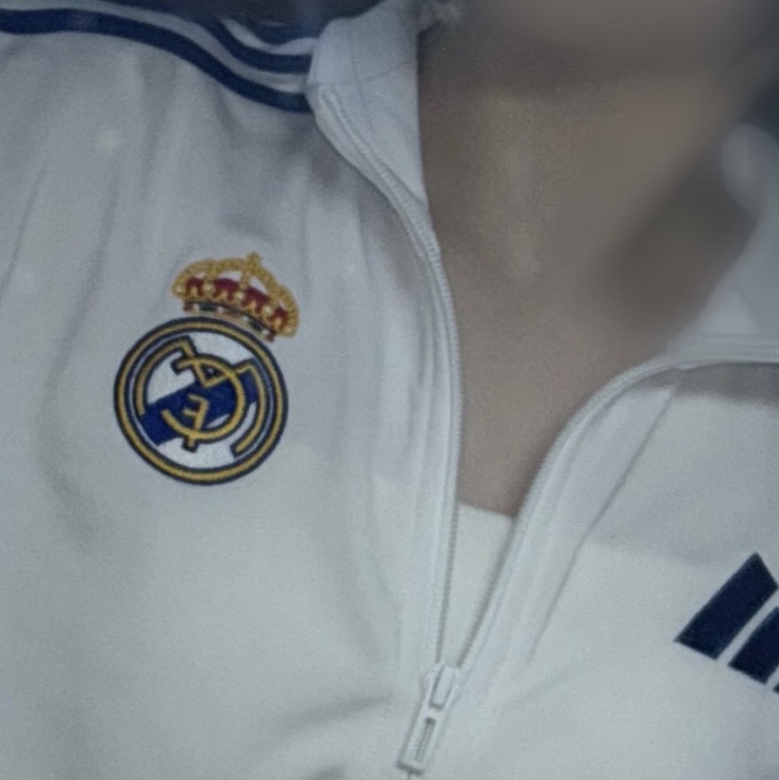 Adidas Real Madrid DNA Track Top White - US Sizing 착용 스타일