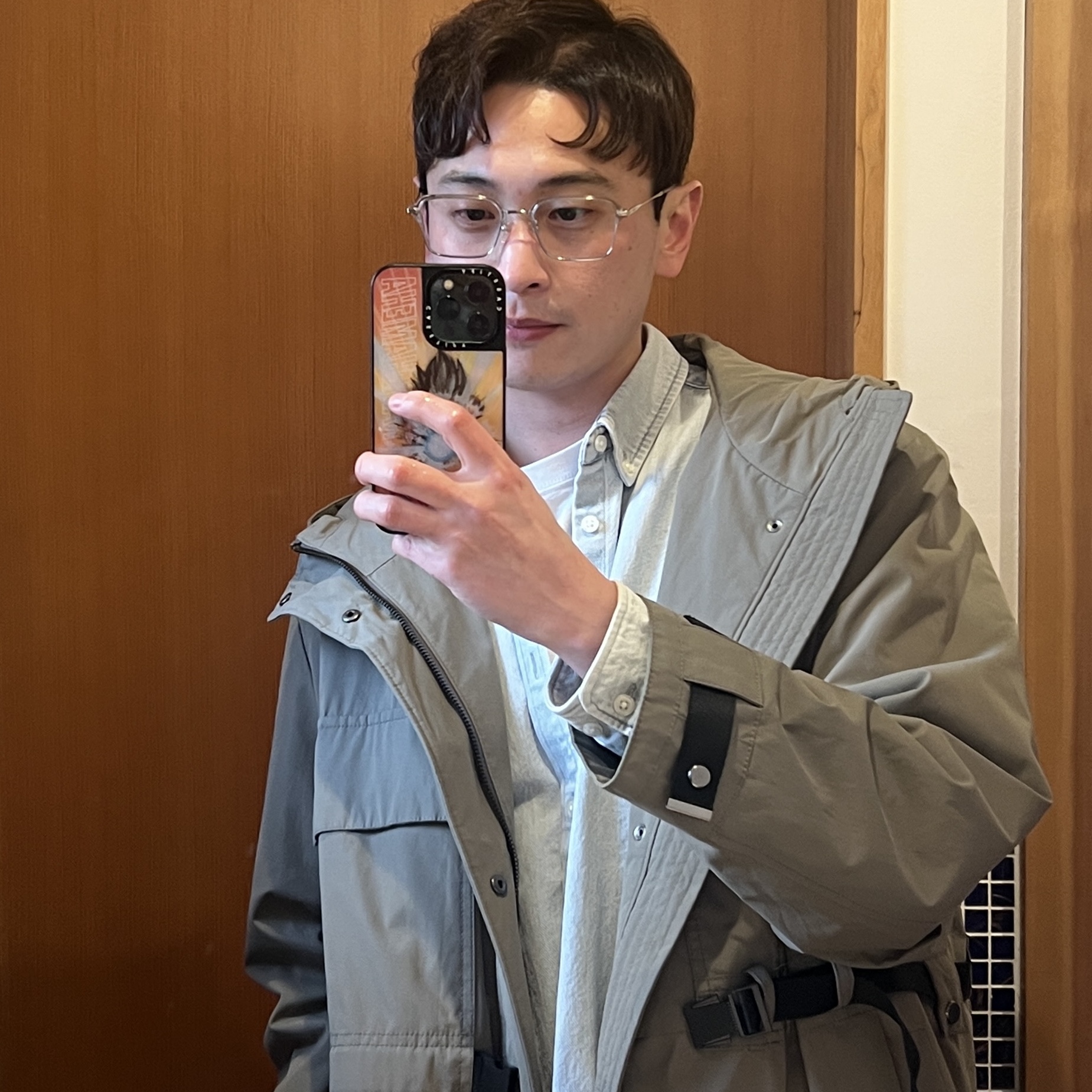 Supreme Small Box Shirt Washed Denim - 24FW 착용 스타일