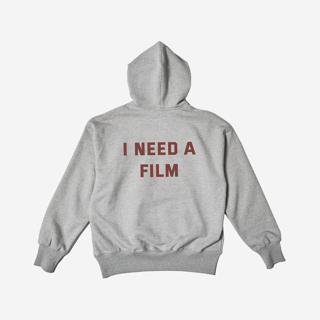 브로큰비트 X 사나이픽쳐스 아이 니드 어 필름 후디 그레이(Broken Beat X Sanai I Need a film Hoodie Grey) - 2