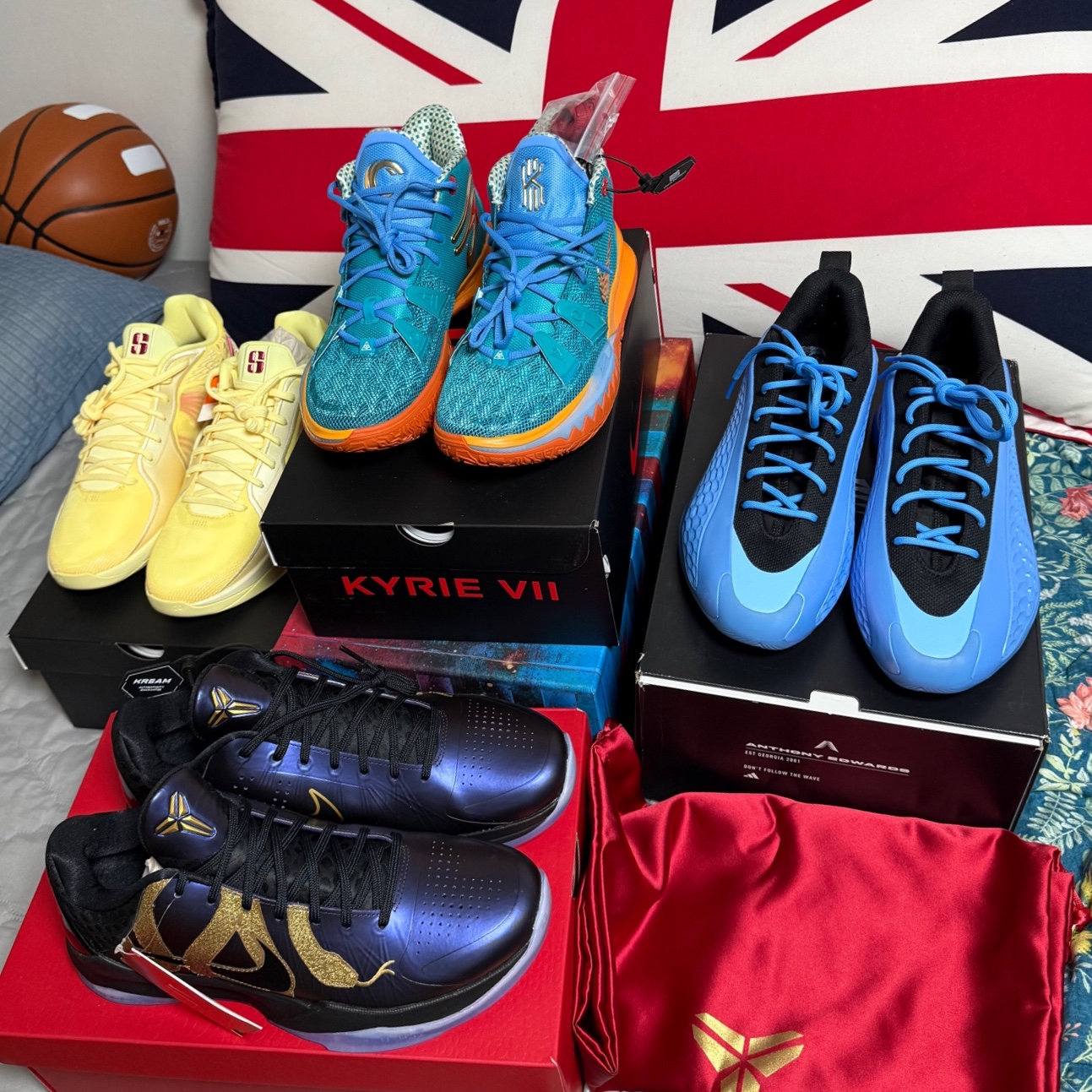 Nike x Concepts Kyrie 7 Horus (Special Box), Nike Kobe 5 Protro Year of the Mamba Eggplant 착용 스타일 - 1