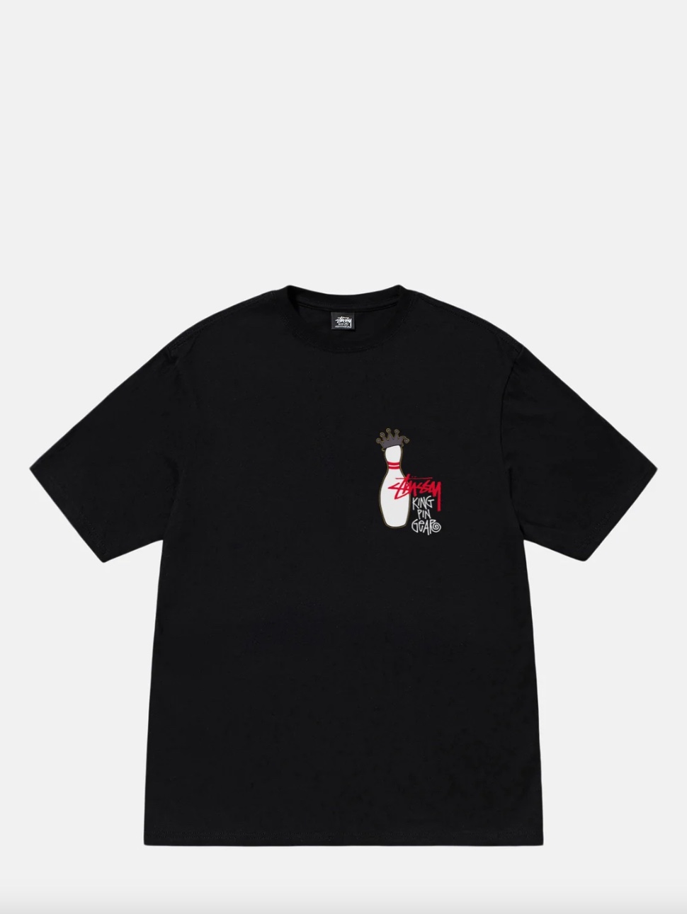 Stussy Kingpin T-Shirt Black, Stussy Kingpin T-Shirt White 착용 스타일 - 7