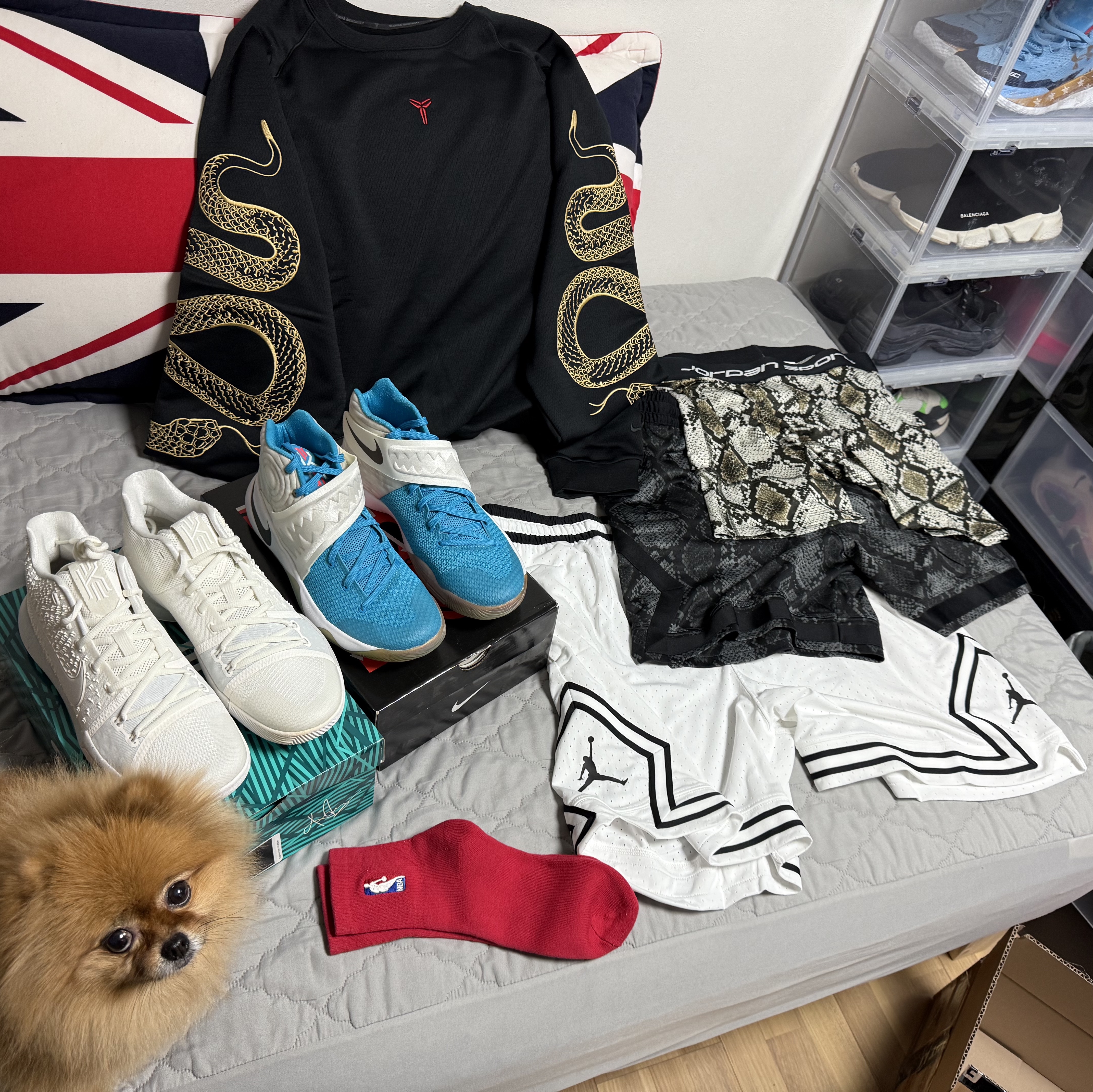 Nike Kyrie 3 White Chrome, Nike Kyrie 2 Christmas 착용 스타일