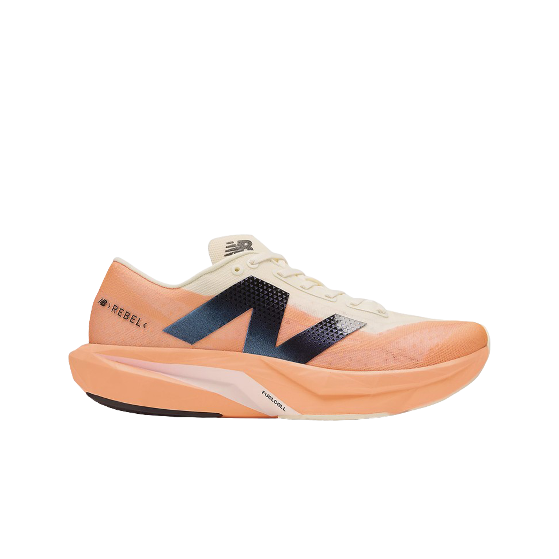 뉴발란스 퓨어셀 레벨 v4 핫 망고 앙고라 - D 스탠다드(New Balance Fuelcell Rebel v4 Hot Mango Angora - D Standard)