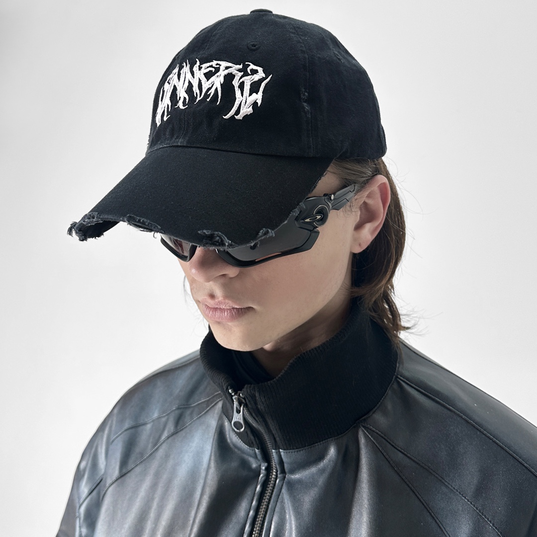 Civision by CSC Sinners Cap, Civision by CSC Artificial Leather Bomber Jacket Black 착용 스타일 - 1