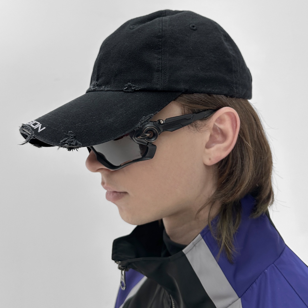 Civision by CSC Distressed Plain Cap, Civision by CSC Interval Shell Track Jacket Ver.2 Blue 착용 스타일 - 2
