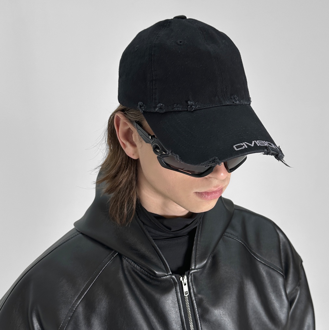 Civision by CSC Distressed Plain Cap, Civision by CSC Interval Shell Track Jacket Ver.2 Blue 착용 스타일 - 3