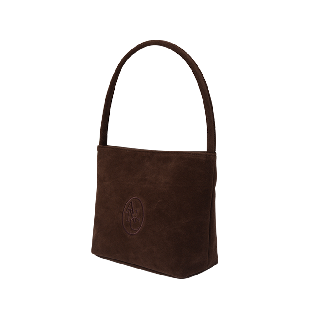 ★ANOETIC★ ANC VELVET REVE BAG_BROWN 아노에틱 벨벳 레브 백 브라운 | ANOETIC | KREAM