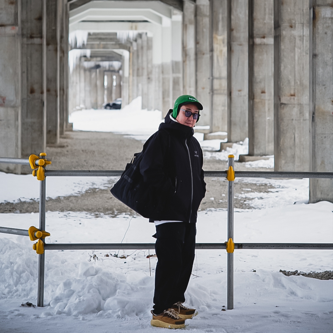 Supreme Polartec Earflap Camp Cap Green - 24FW, Arc'teryx Beta LT Jacket Black 착용 스타일