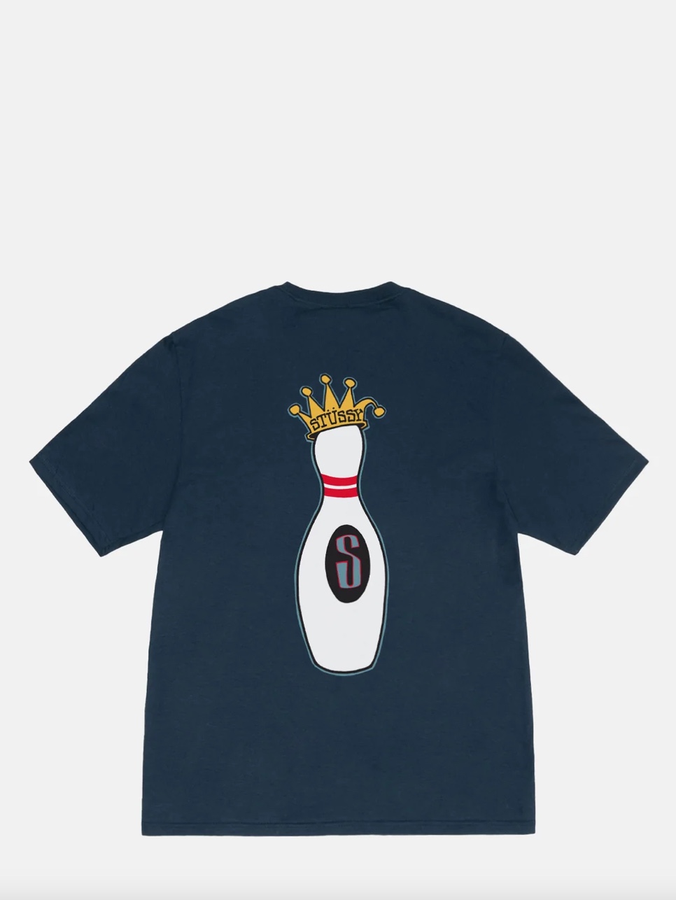 Stussy Kingpin T-Shirt Black, Stussy Kingpin T-Shirt White 착용 스타일 - 2