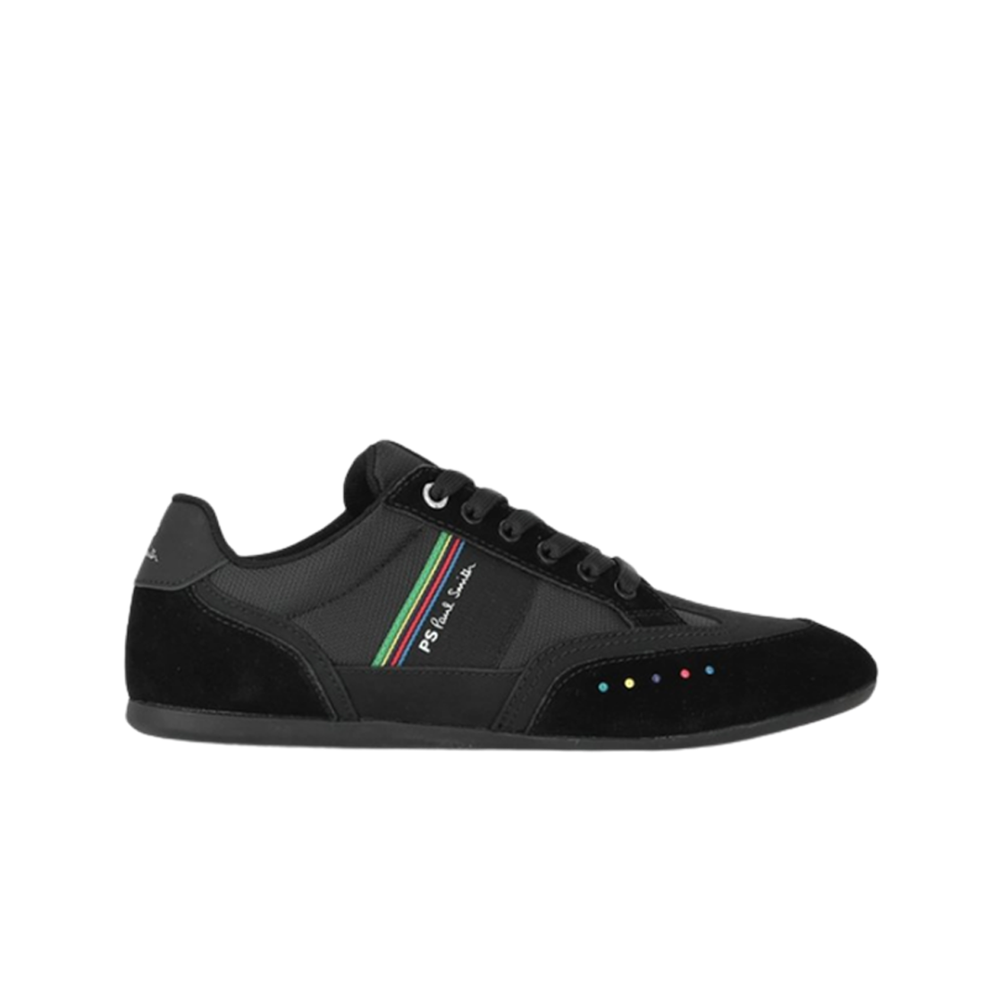폴 스미스 로고 레인보우 라인 스니커즈 블랙(Paul Smith Rainbow Line Sneakers Black)