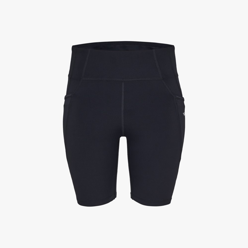 프로-스펙스 포켓 숏 러닝 타이츠 블랙(PRO-SPECS Pocket Short Running Tights Black) - 2