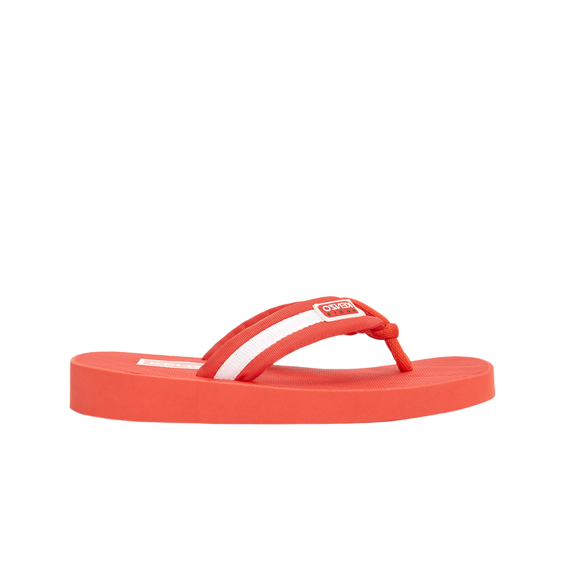(W) 겐조 플립 플랍 레드((W) Kenzo Flip Flop Red)