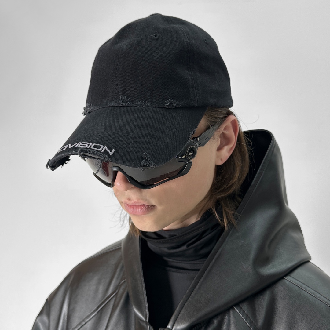 Civision by CSC Distressed Plain Cap, Civision by CSC Interval Shell Track Jacket Ver.2 Blue 착용 스타일 - 4