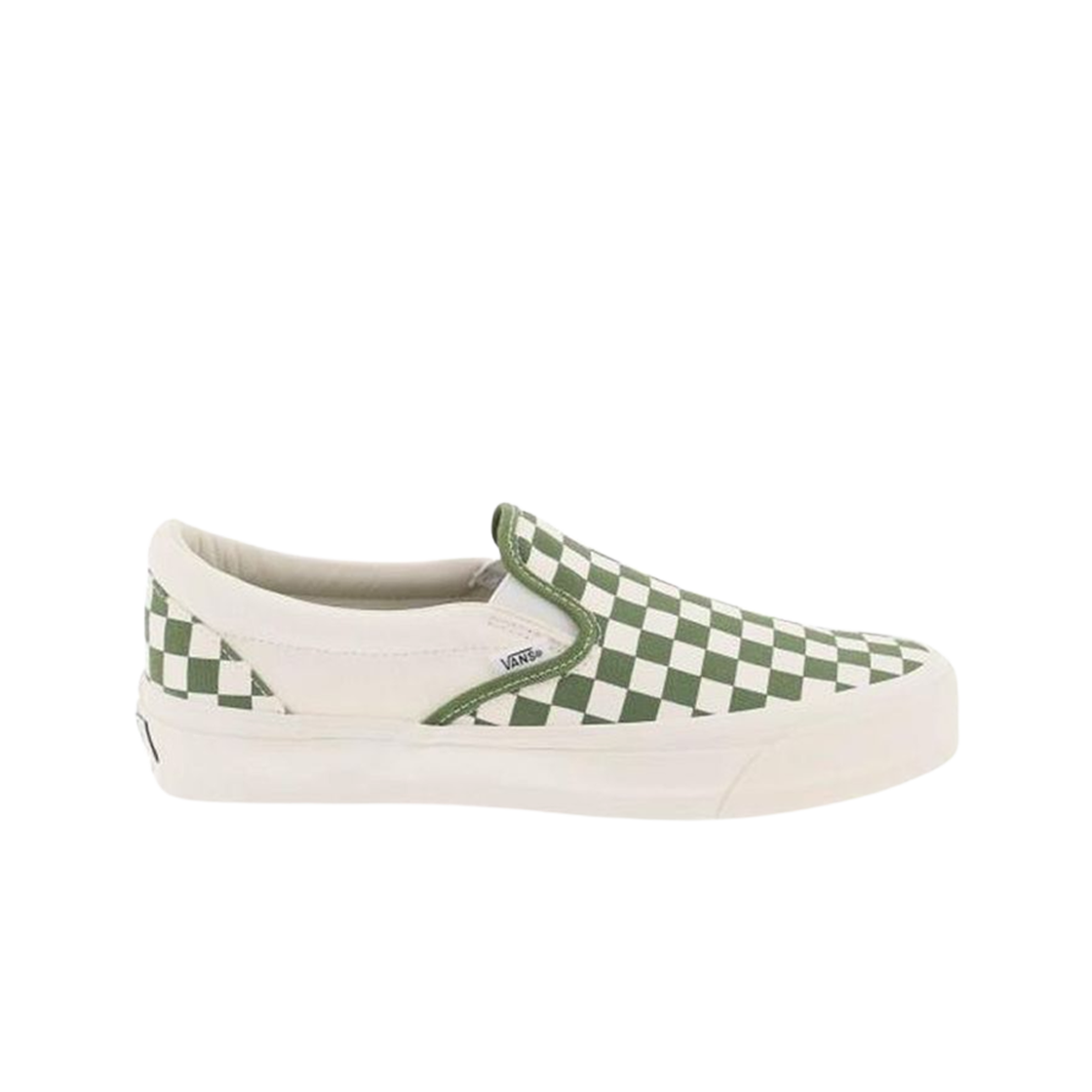 반스 프리미엄 체커보드 슬립온 리이슈 98 LX 그린(Vans Premium Checkerboard Slip-On Reissue 98 LX Green) - 1