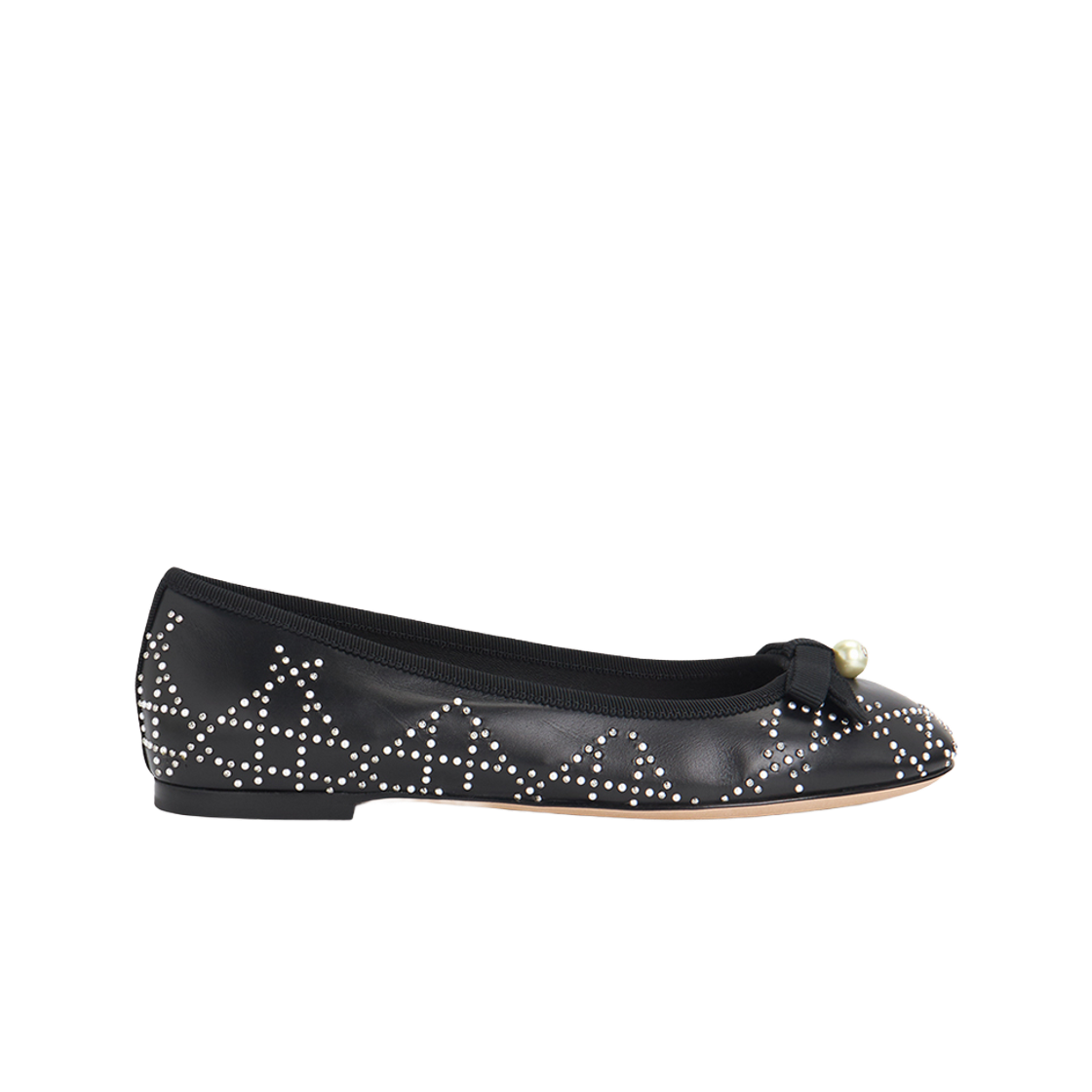 KCB974CGP-900 (W) Dior Ballerina Flat shoes Black