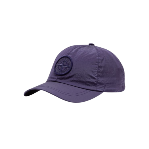 Stone Island 99576 Nylon Metal 6-Panel Cap Lavender - 24SS