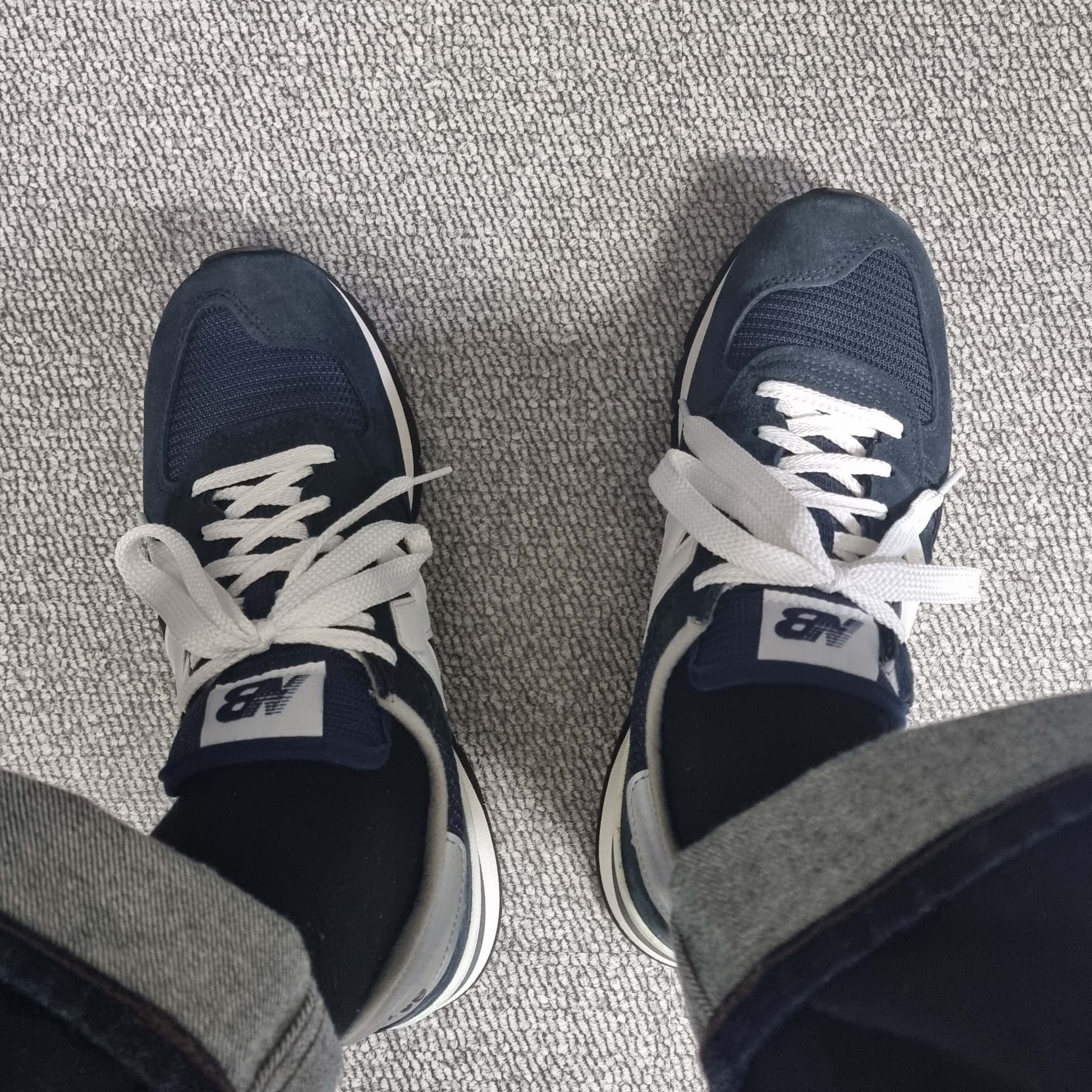 New Balance 990v1 Made in USA Navy 착용 스타일
