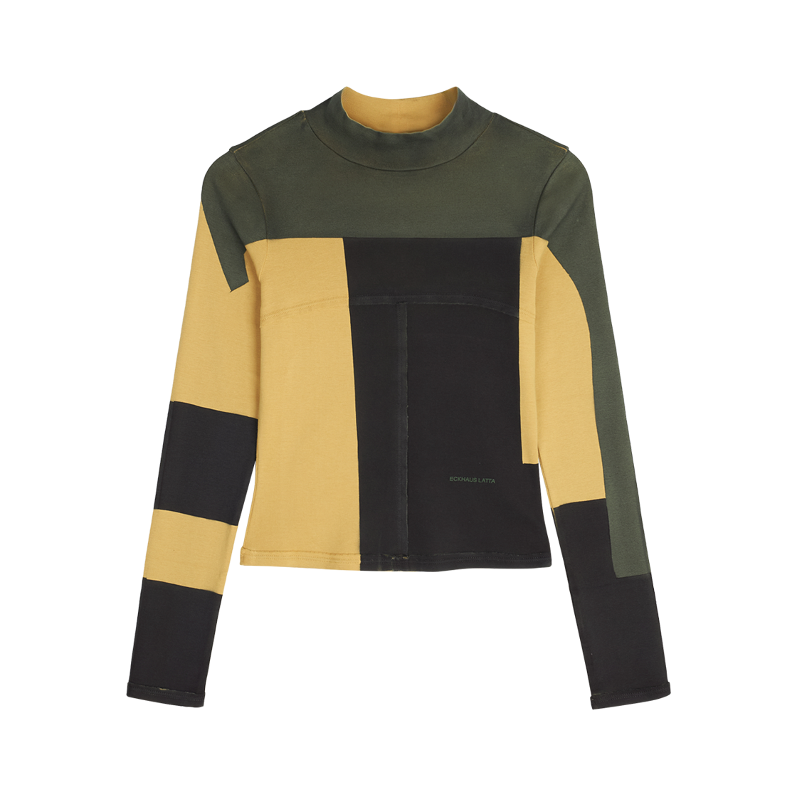 에크하우스 라타 우먼 랩 베이비 터틀넥 리댁티드 - 25SS(Eckhaus Latta Women Lapped Baby Turtleneck Redacted - 25SS)