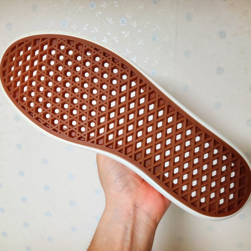 Vans ComfyCush One Checkerboard Green 착용 스타일 - 3