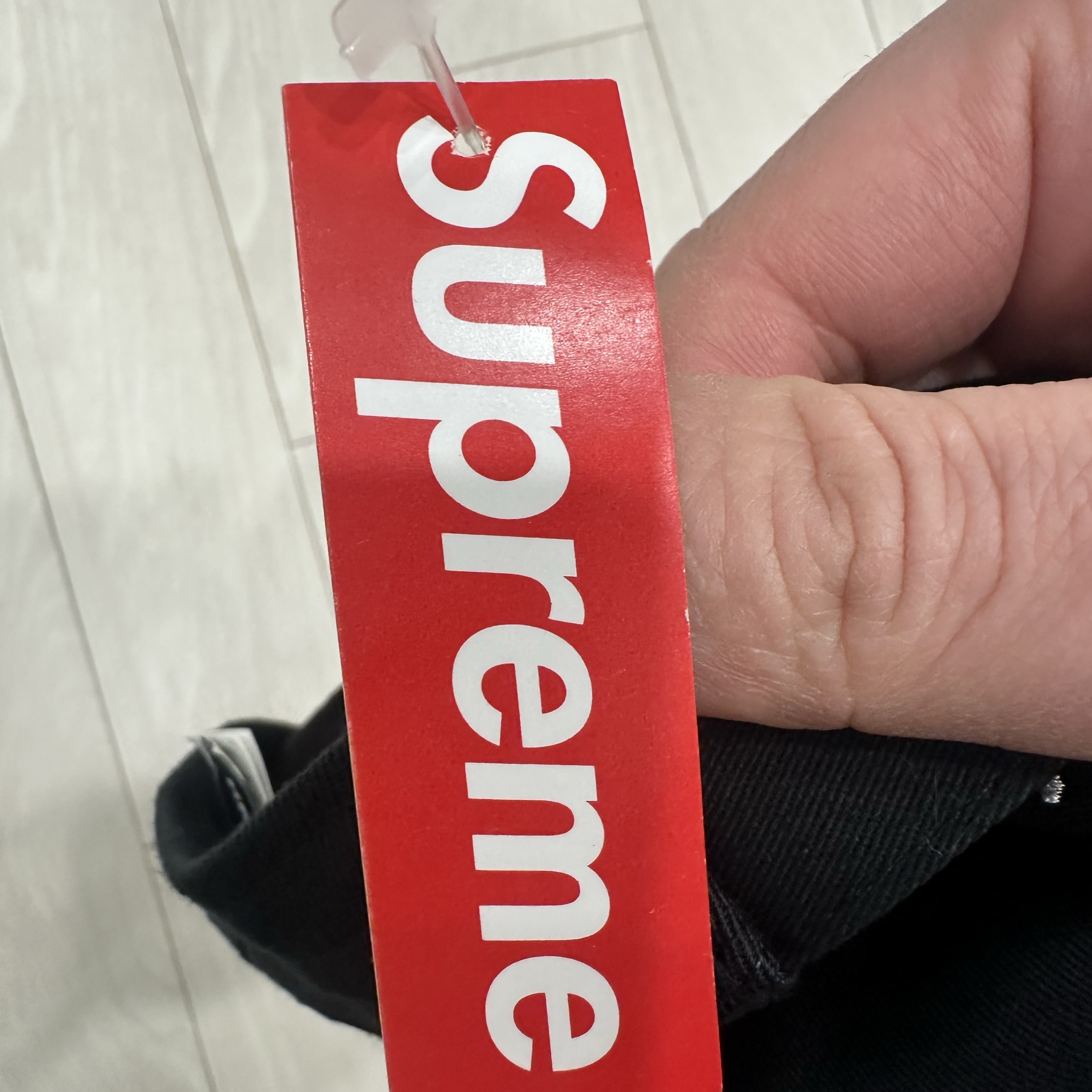 Supreme Difference 6-Panel Black - 24SS 착용 스타일 - 8