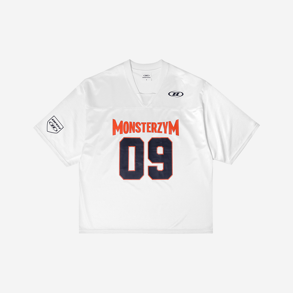 본투윈 X 몬스터짐 럭비 저지 화이트(BORN TO WIN Monsterzym Rugby Jersey White) - 2