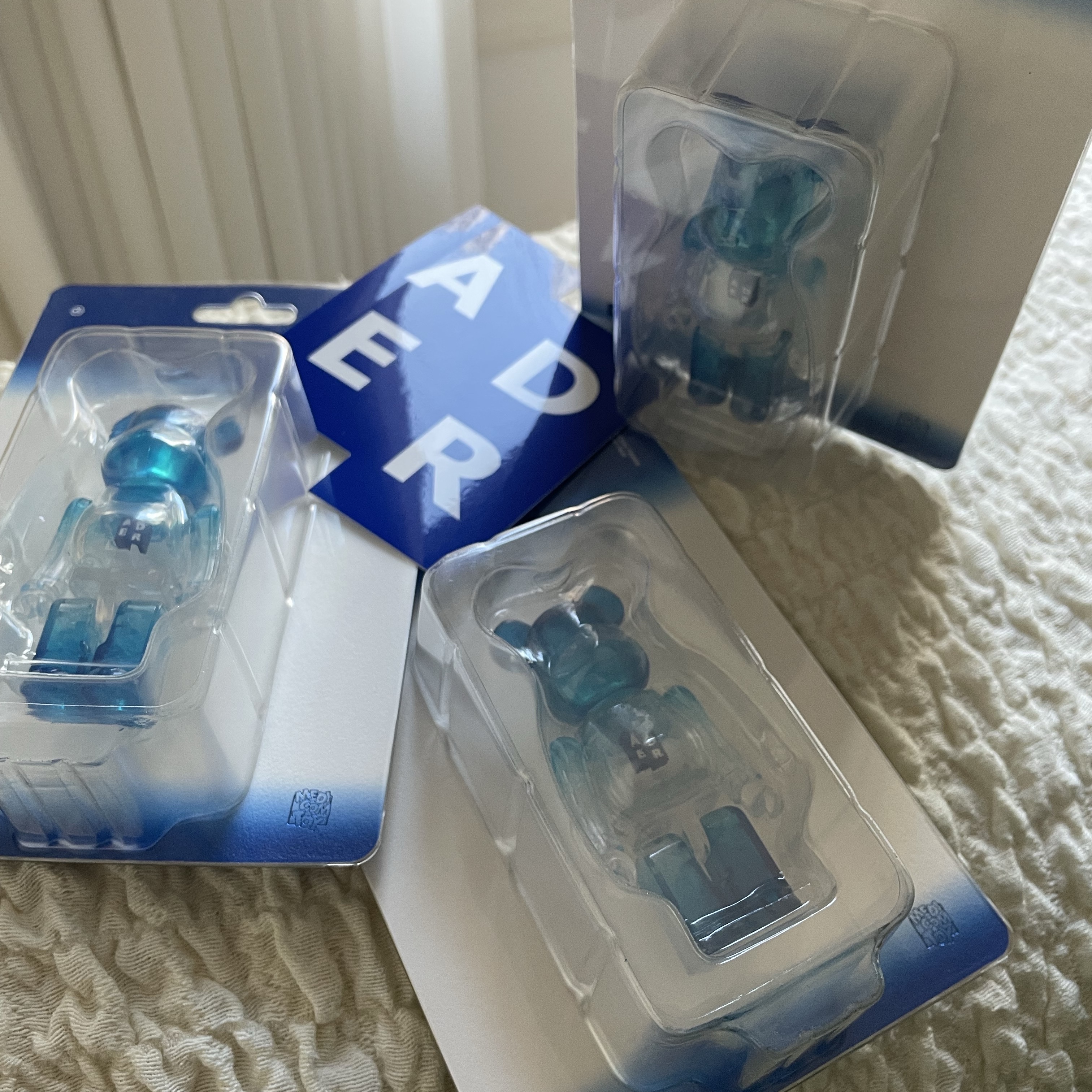 Bearbrick x Ader Error 100% 착용 스타일 - 1