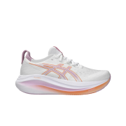(W) Asics Gel-Nimbus 27 White Light Ube - D Wide