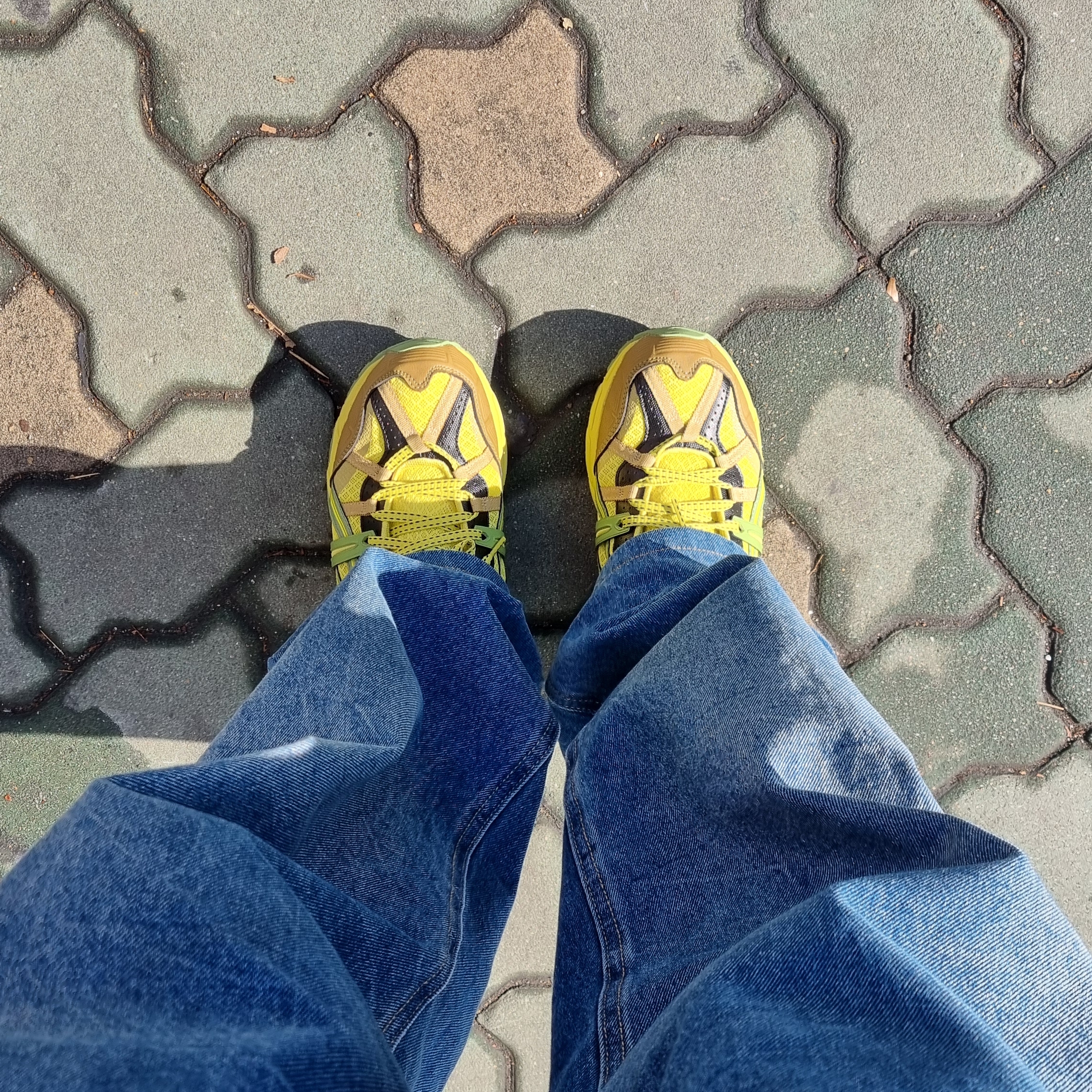 Asics HS4-S Gel-Sonoma 15-50 Gore-Tex Green Sheen Epsom 착용 스타일 - 2