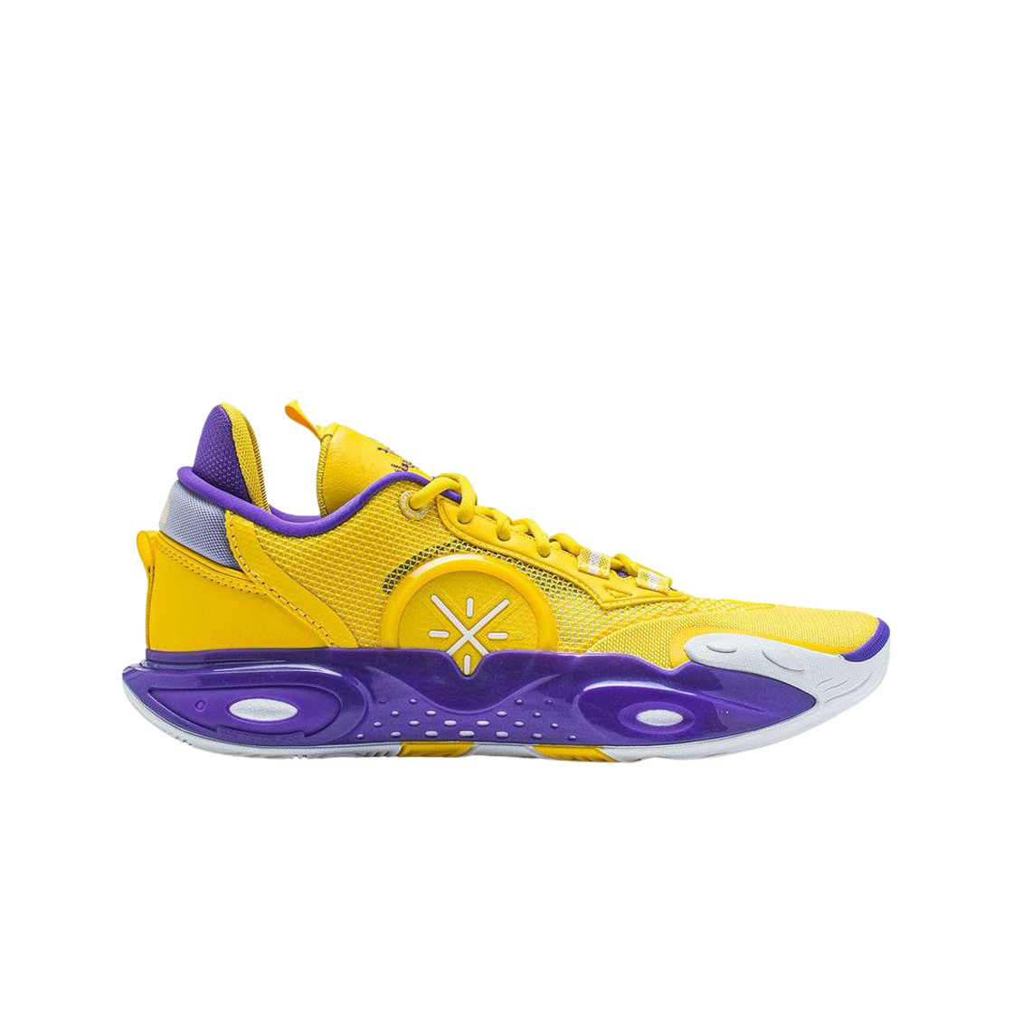 ABAU015-7 LiNing Wade All City 12 City of Angels Purple Yellow