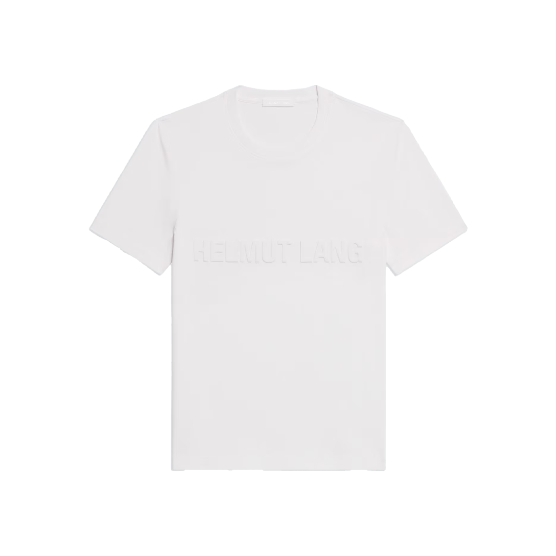 헬무트 랭 엠보스 로고 티 화이트 - 25SS(Helmut Lang Embossed Logo Tee White - 25SS)