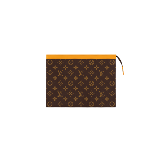 Louis Vuitton Pochette Voyage MM Monogram Safran Yellow