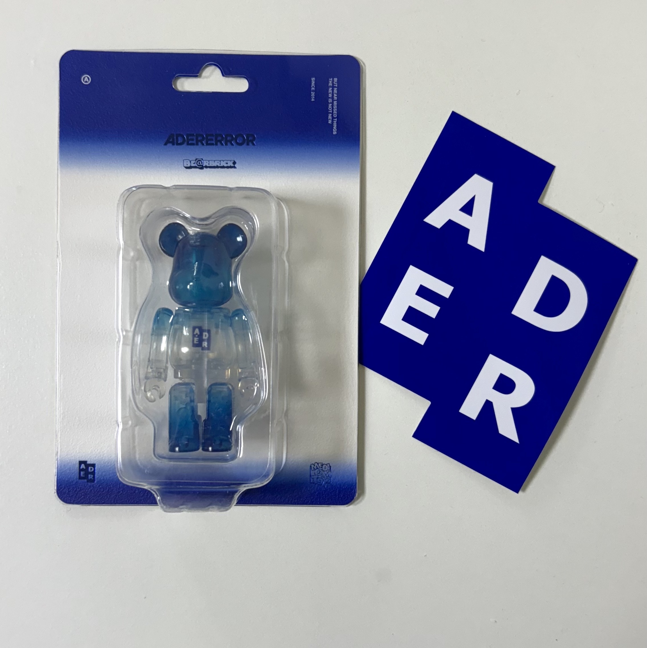 Bearbrick x Ader Error 100% 착용 스타일