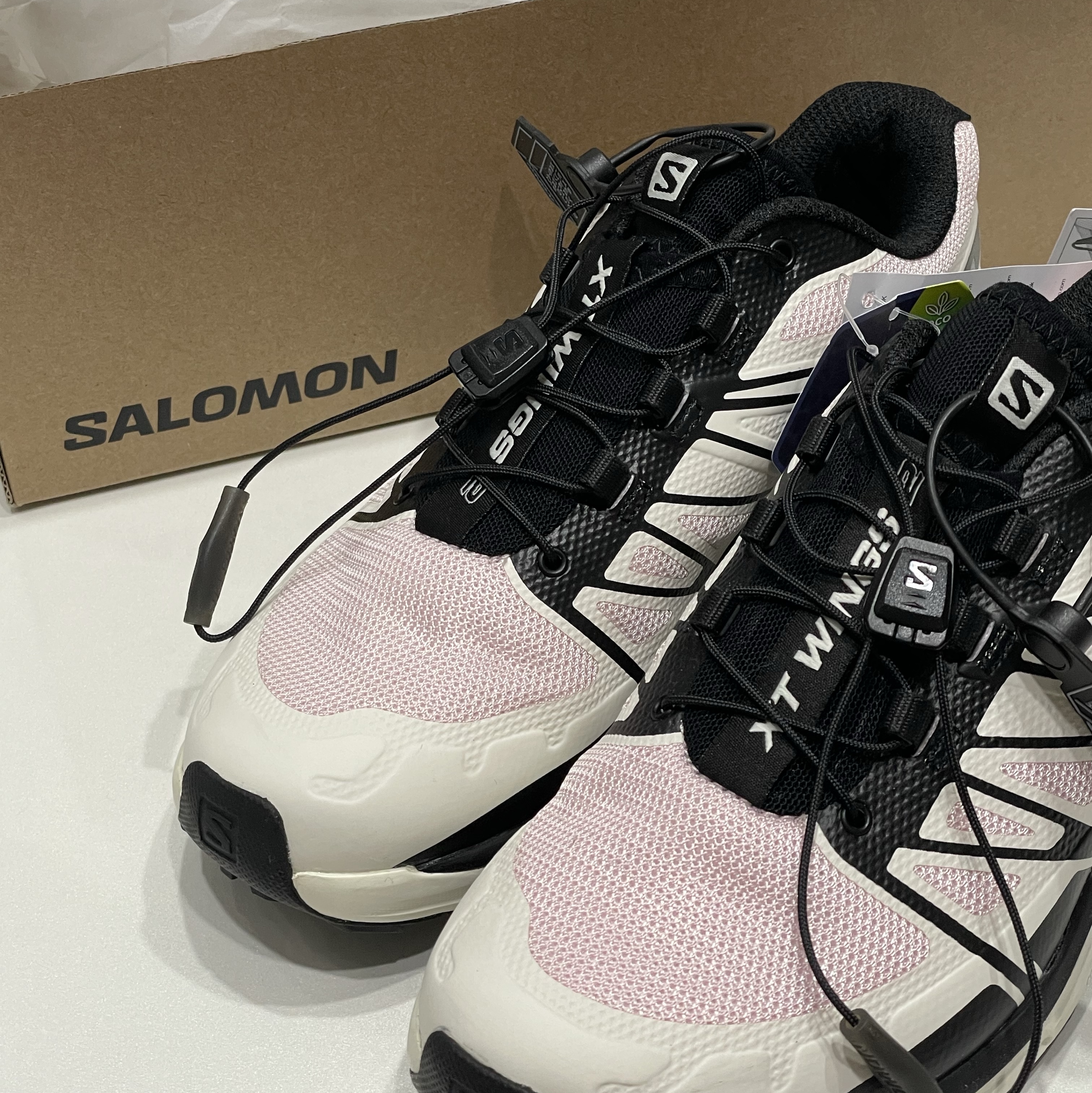 Salomon XT-Wings 2 Cradle Pink 착용 스타일