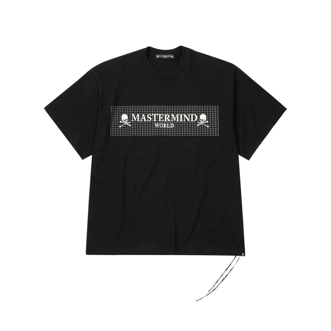 마스터마인드 월드 그리드 티 블랙 - 25SS(Mastermind World Grid Tee Black - 25SS)