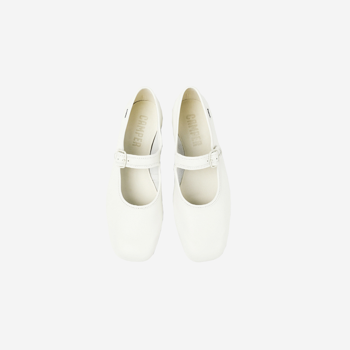 캠퍼 여성 카시 미라 플랫슈즈(Camper Women Casi Myra Flat White) - 3