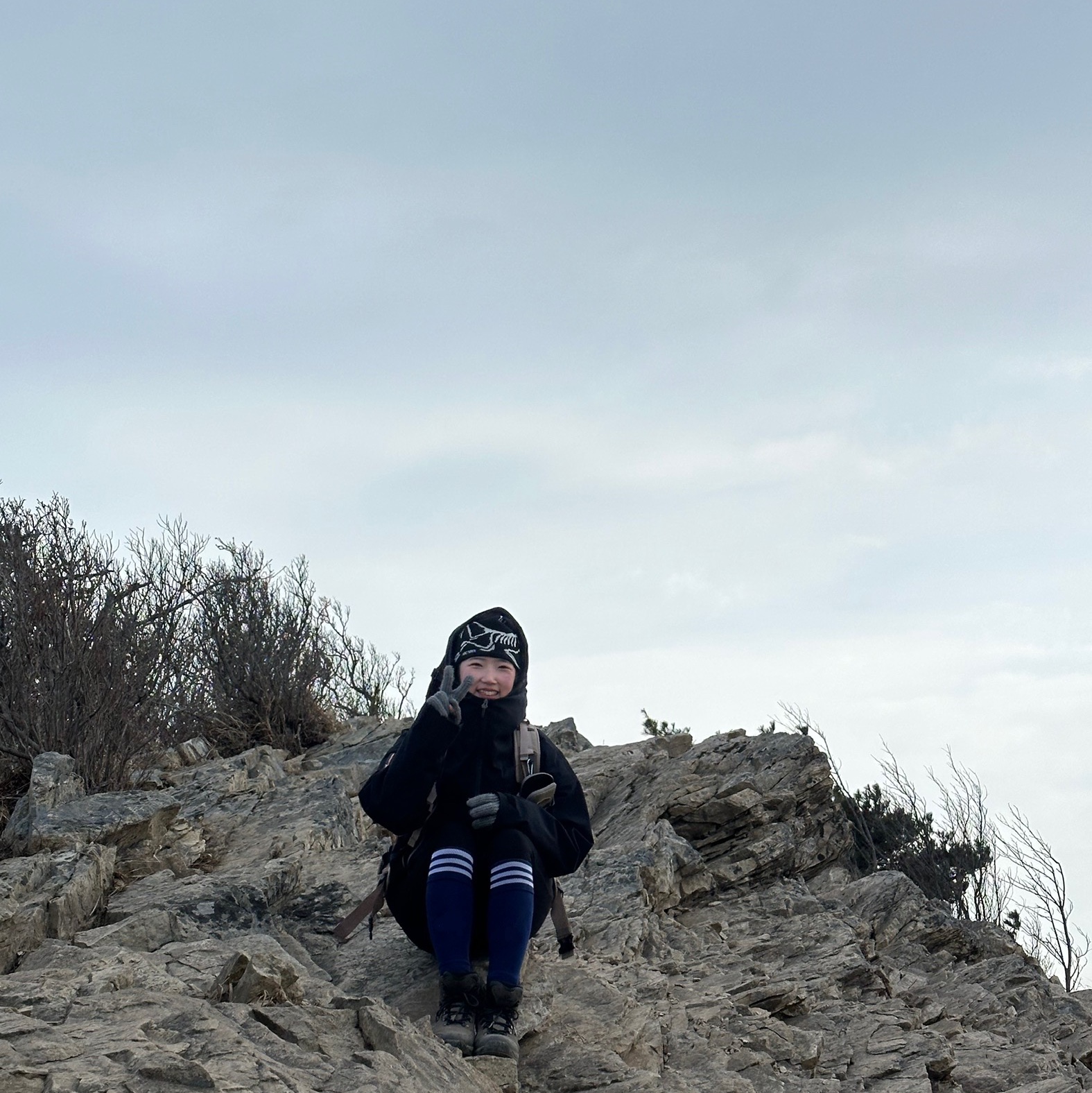 Arc'teryx Bird Head Toque Orca 착용 스타일 - 4